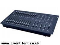 Skytec 24 channel DMX lighting Desk featuring 24 channel to give you total control over your light effects.